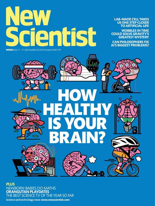 Cover image for New Scientist